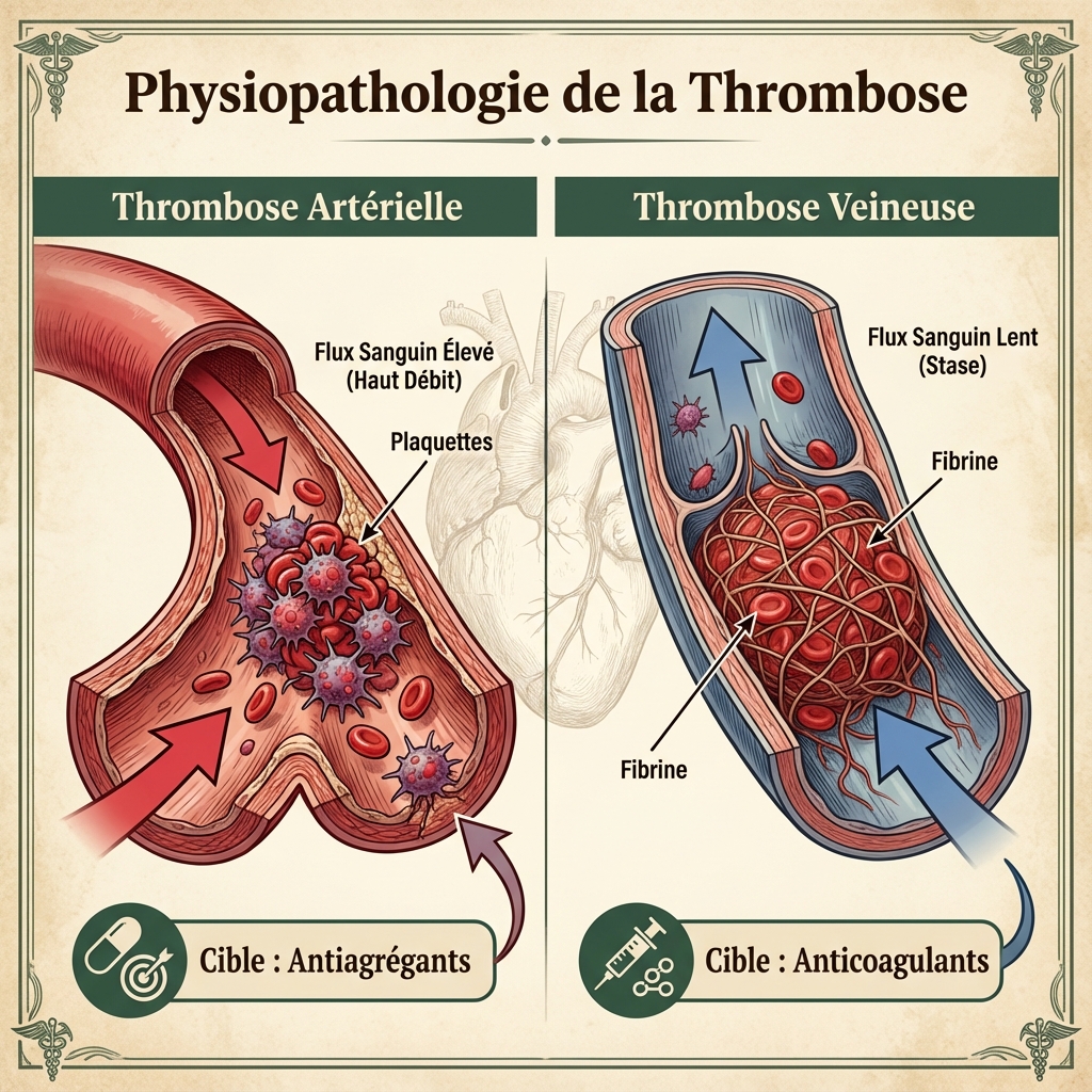 Agrégants vs Anticoagulants