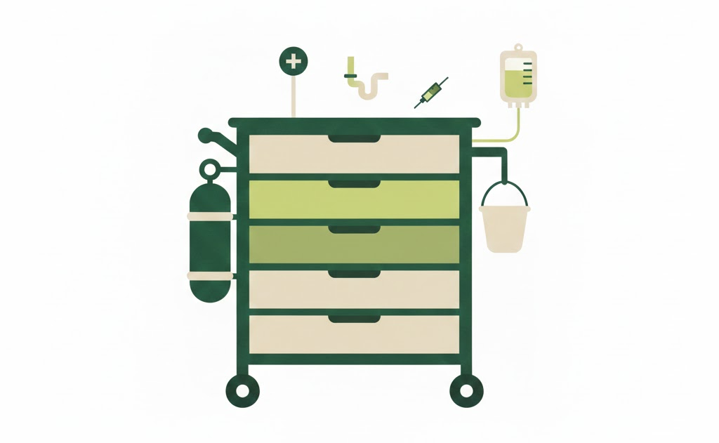 Maîtriser le chariot d&rsquo;urgence