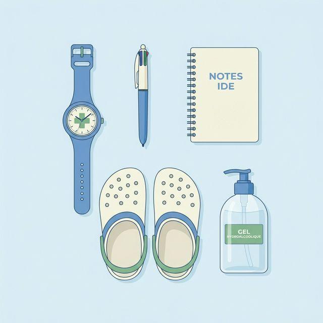 Matériel indispensable pour le stage infirmier