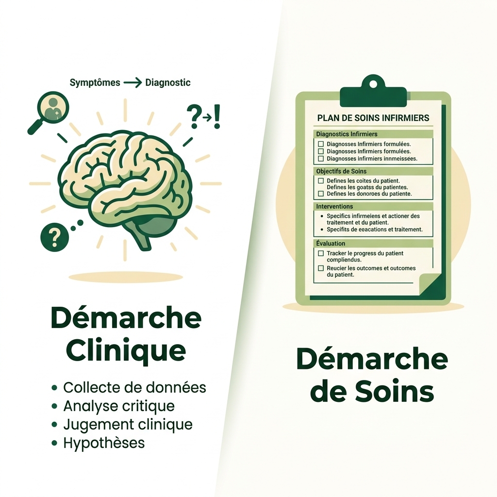 Illustration du raisonnement clinique infirmier